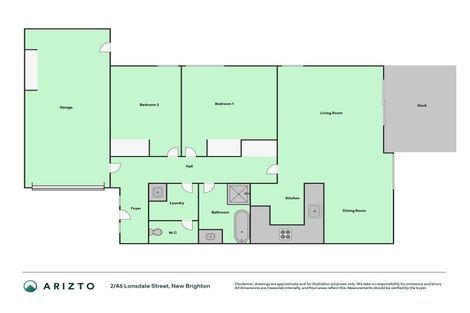 Photo of property in 2/46 Lonsdale Street, New Brighton, Christchurch, 8083