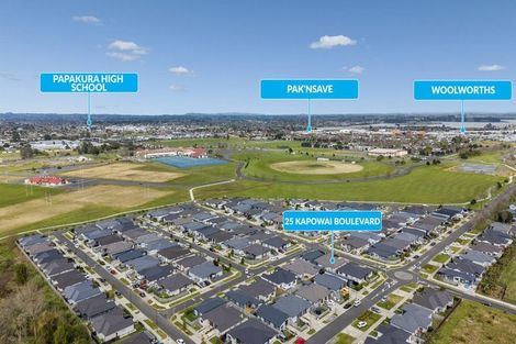 Photo of property in 25 Kapowai Boulevard, Takanini, 2112