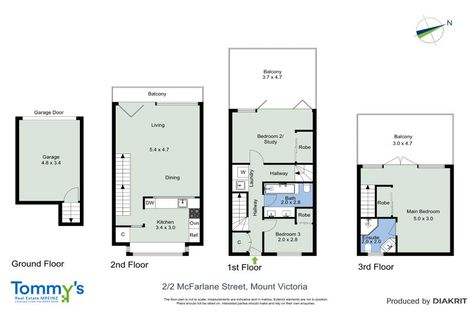 Photo of property in Mcfarlane Mews, 2/2 Mcfarlane Street, Mount Victoria, Wellington, 6011