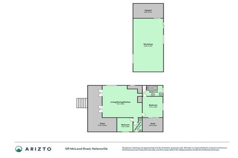 Photo of property in 129 Mcleod Road, South Head, Helensville, 0874