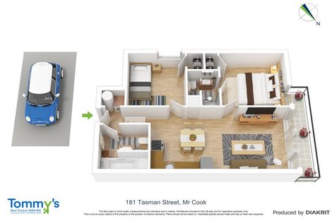 Photo of property in Detroit Apartments, 302/181 Tasman Street, Mount Cook, Wellington, 6021