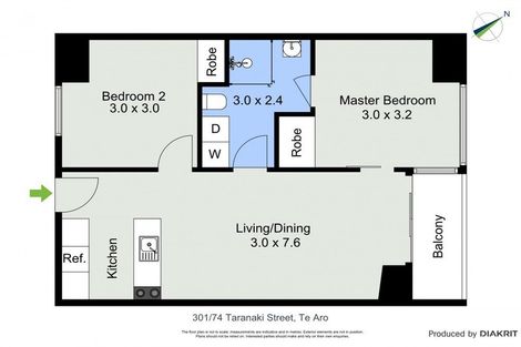 Photo of property in Soho Apartments, 301/74 Taranaki Street, Te Aro, Wellington, 6011