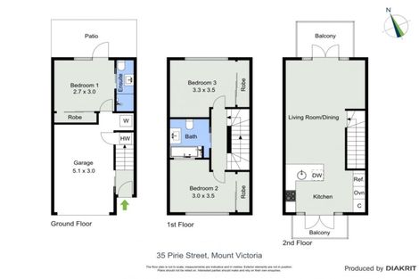 Photo of property in Pirie Street Townhouses, 19/35 Pirie Street, Mount Victoria, Wellington, 6011