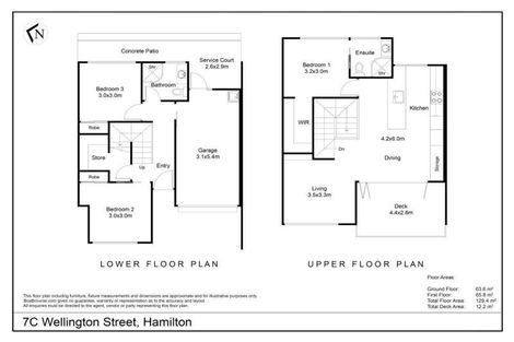 Photo of property in 7c Wellington Street, Hamilton East, Hamilton, 3216
