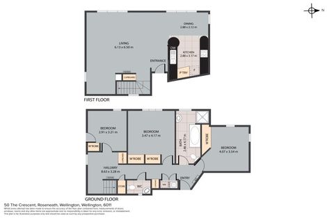 Photo of property in 50 The Crescent, Roseneath, Wellington, 6011