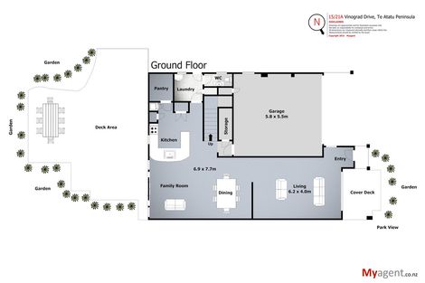 Photo of property in 21/15a Vinograd Drive, Te Atatu Peninsula, Auckland, 0610