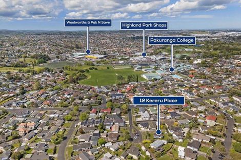 Photo of property in 12 Kereru Place, Half Moon Bay, Auckland, 2012