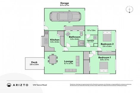 Photo of property in 1/14 Taonui Street, Rosehill, Papakura, 2113