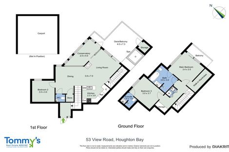 Photo of property in 53 View Road, Houghton Bay, Wellington, 6023