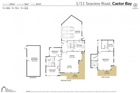 Photo of property in 1/11 Seaview Road, Castor Bay, Auckland, 0620