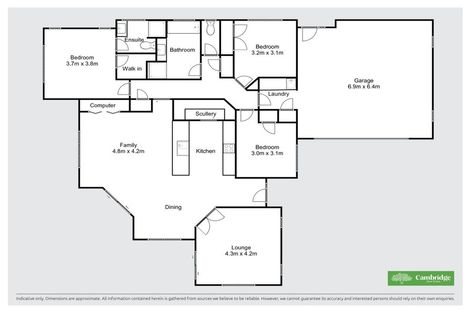 Photo of property in 62c Raleigh Street, Leamington, Cambridge, 3432