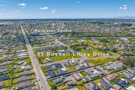 Photo of property in 33 Russell Lilley Drive, Rolleston, 7614