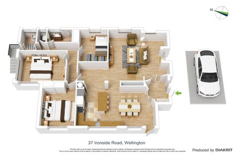 Photo of property in 37 Ironside Road, Johnsonville, Wellington, 6037