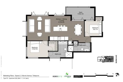 Photo of property in 3 Burns Avenue, Takapuna, Auckland, 0622