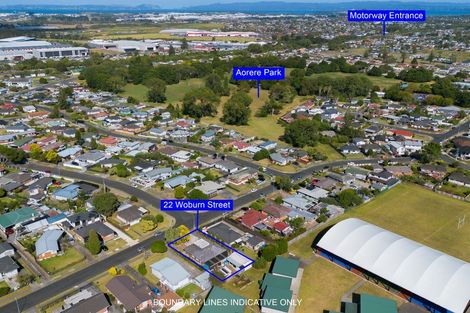 Photo of property in 22 Woburn Street, Mangere East, Auckland, 2024