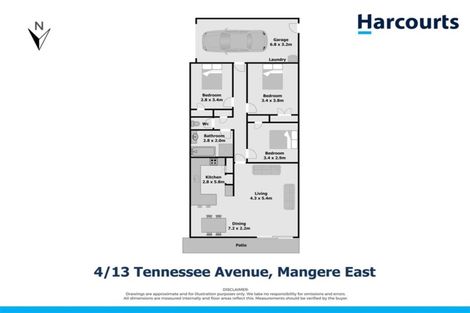 Photo of property in 4/13 Tennessee Avenue, Mangere East, Auckland, 2024