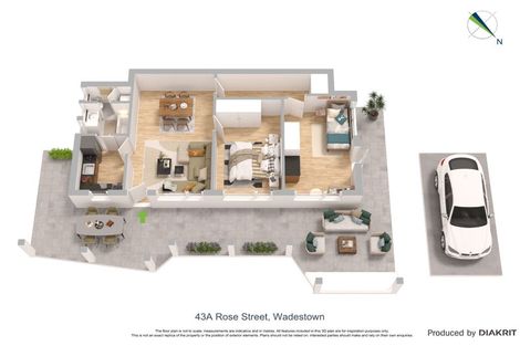 Photo of property in 43a Rose Street, Wadestown, Wellington, 6012