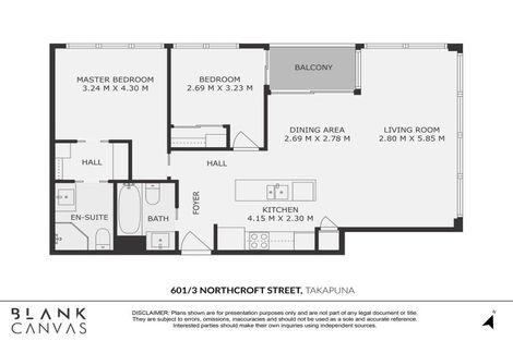Photo of property in Sentinel Apartments, 601/3 Northcroft Street, Takapuna, Auckland, 0622
