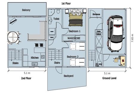 Photo of property in 2/197 Townsend Road, Miramar, Wellington, 6022
