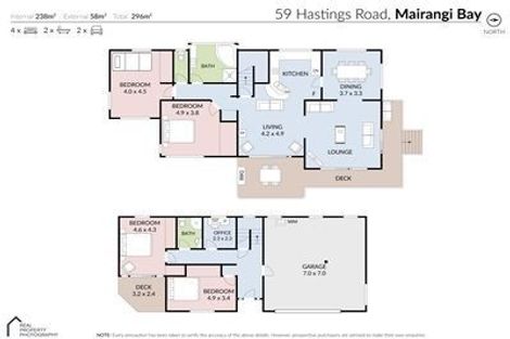 Photo of property in 59 Hastings Road, Mairangi Bay, Auckland, 0630