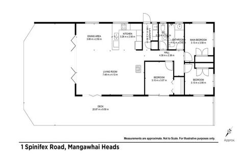 Photo of property in 1 Spinifex Road, Mangawhai Heads, Mangawhai, 0505