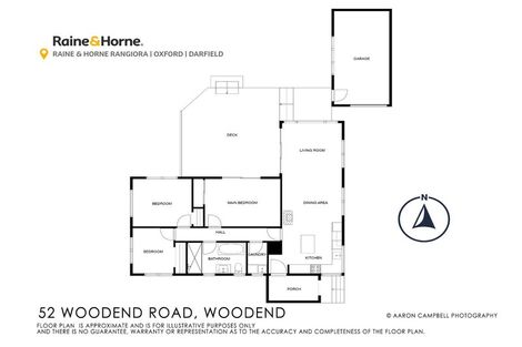 Photo of property in 52 Woodend Road, Woodend, 7610