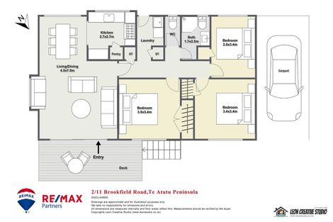 Photo of property in 1/11 Brookfield Road, Te Atatu Peninsula, Auckland, 0610