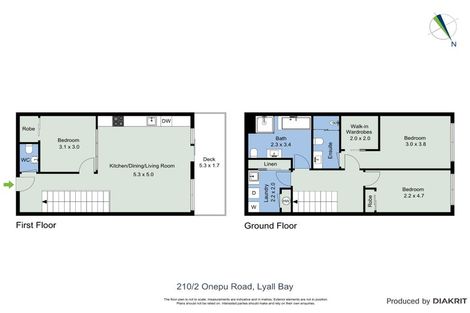 Photo of property in 210/2 Onepu Road, Kilbirnie, Wellington, 6022