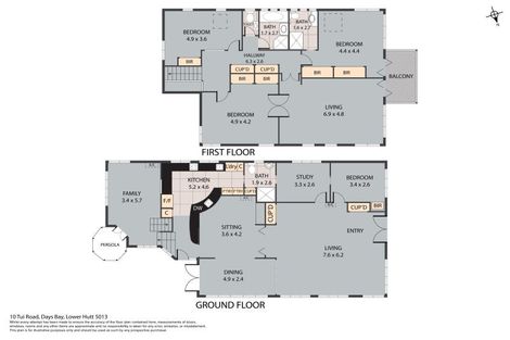 Photo of property in 10 Tui Road, Days Bay, Lower Hutt, 5013