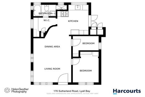 Photo of property in 176 Sutherland Road, Lyall Bay, Wellington, 6022