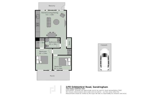 Photo of property in 2/93 Gribblehirst Road, Sandringham, Auckland, 1025