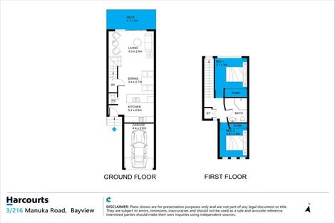 Photo of property in 3/206 Manuka Road, Bayview, Auckland, 0629