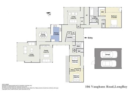 Photo of property in 106 Vaughans Road, Long Bay, Albany, 0792