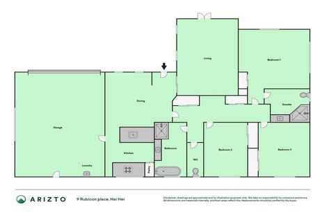 Photo of property in 9 Rubicon Place, Hei Hei, Christchurch, 8042