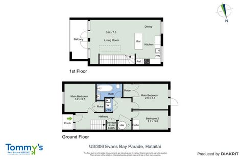 Photo of property in 3/306 Evans Bay Parade, Hataitai, Wellington, 6021