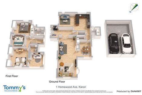 Photo of property in 1 Homewood Avenue, Karori, Wellington, 6012