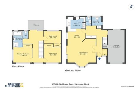 Photo of property in 1/20a Old Lake Road, Narrow Neck, Auckland, 0622