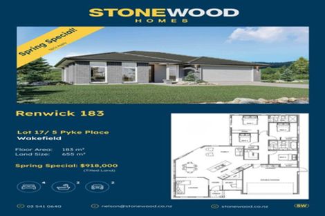 Photo of property in 5 Pyke Place, Wakefield, 7025