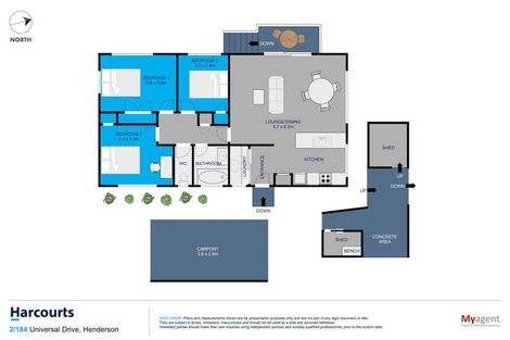 Photo of property in 2/184 Universal Drive, Henderson, Auckland, 0610