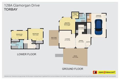 Photo of property in 128a Glamorgan Drive, Torbay, Auckland, 0630