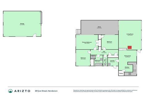 Photo of property in 28 Eyre Street, Henderson, Auckland, 0612