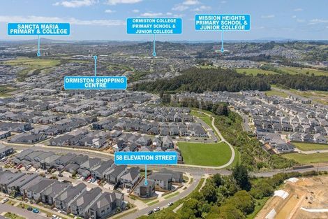 Photo of property in 58 Elevation Street, Flat Bush, Auckland, 2019