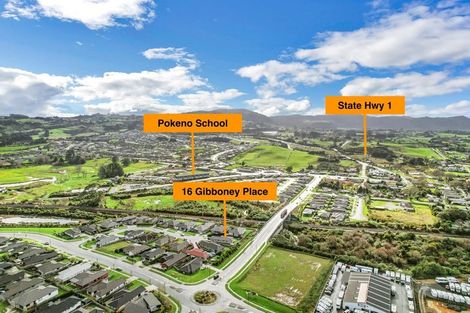 Photo of property in 16 Gibboney Place, Pokeno, 2402