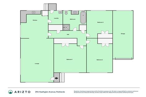 Photo of property in 1/29 Heathglen Avenue, Parklands, Christchurch, 8083