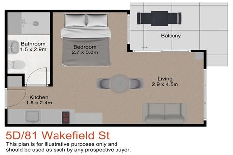 Photo of property in Oakwood Hall Apartments, 5d/81 Wakefield Street, Auckland Central, Auckland, 1010