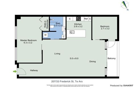 Photo of property in Croxley Mill Apartments, 207/33 Frederick Street, Te Aro, Wellington, 6011