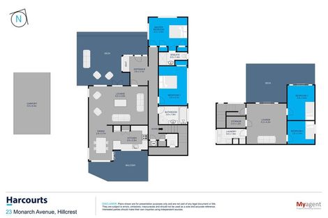 Photo of property in 1/23 Monarch Avenue, Hillcrest, Auckland, 0627