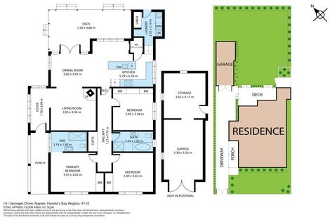 Photo of property in 141 Georges Drive, Napier South, Napier, 4110