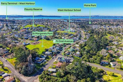 Photo of property in 71 Oreil Avenue, West Harbour, Auckland, 0618