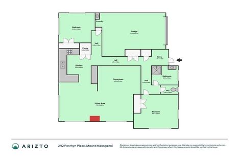 Photo of property in 2/12 Penrhyn Place, Mount Maunganui, 3116